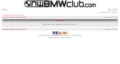 Desktop Screenshot of nwbmwforums.com