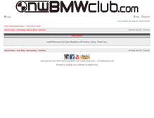 Tablet Screenshot of nwbmwforums.com